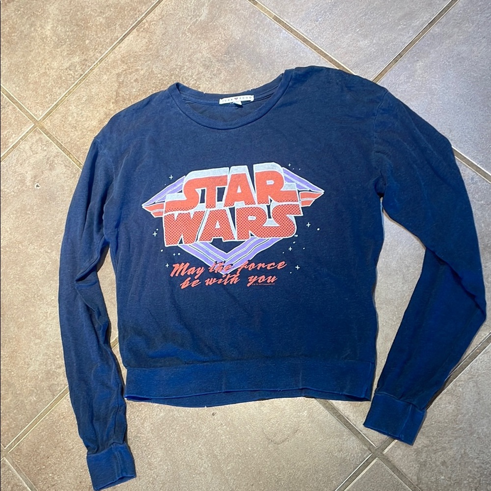 Junk Food x Star Wars long Sleeve graphic  Tee! Size xs